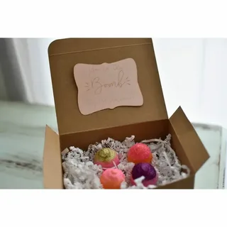 Bath Bomb Gift Boxes
